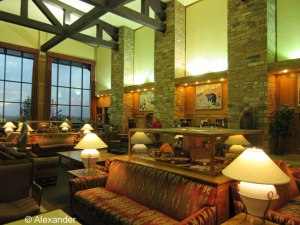 Jackson Lake Lodge lobby